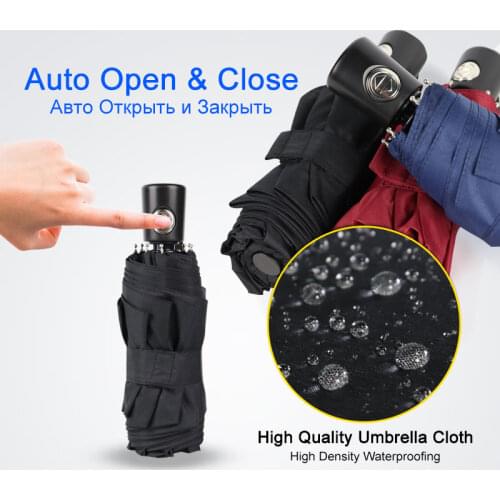 Mini Pocket Automatic Umbrella Rain Women 5Folding Ultra Light Travel Men Umbrella Black Coating Portable Outdoor Gifts Umbrella