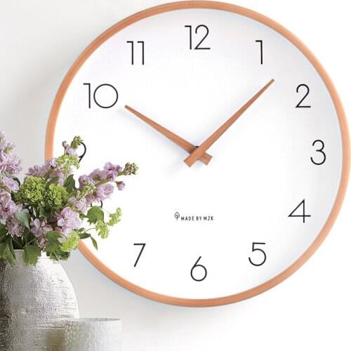 Fashion Classic Wall Clock Silent European Design Simple Nordic Round Wall Clock Modern Reloj De Pared Room Decor BD50WC