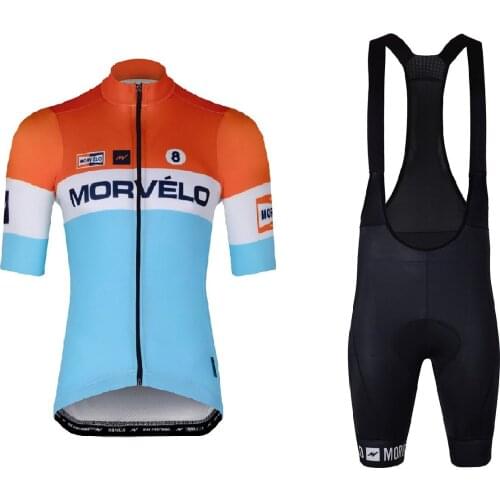 LASER Cut 2021 MORVELO M03 Mens Cycling Jersey Short Sleeve Bicycle Clothing With Bib Shorts Ropa Ciclismo