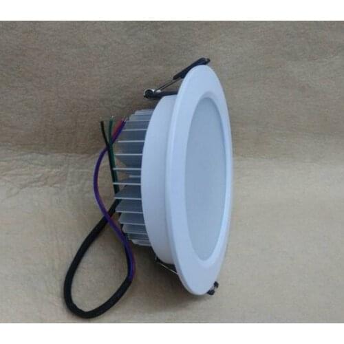 Low voltage 4 wires connection rgb 3in1 1X3W led down light used for night clubs and disco halls