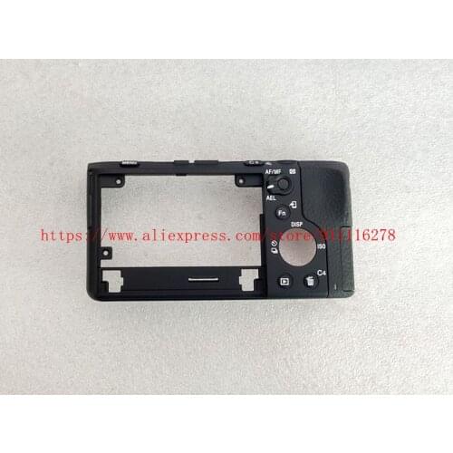 New Back Cover With grip rubber and Memory door Chamber Lid Repair parts For Sony ILCE-7M2 A7II A7M2 Camera