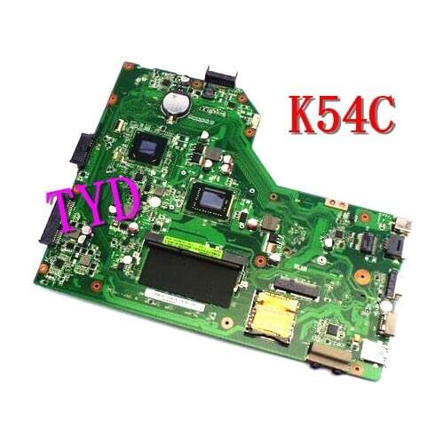 Original Laptop Motherboard For Asus K54C X54C K54Ly K54hR K54C REV: 2.1 fully Tested HM65 PGA989 USB3.0 DDR3 with 4GB