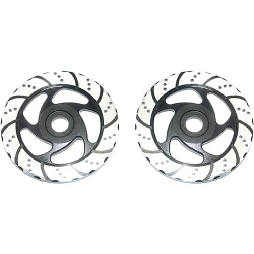 2pcs/set Aluminum Alloy Front Rear Universal Brake Discs for LOSI 1:6 SUPER BAJA REY RC Car Upgrade Kits