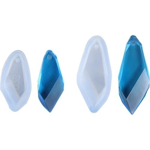 Soft Crystal UV Epoxy resin Mould DIY pendants Mold Jewelry Tools Pendant Decoration Silicone Molds For Resin jewelry Making