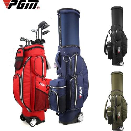 PGM Professional Sports Bags Telescopic Golf Bag Golf Standard Package Multi-function Waterproof Travel Bags With Wheels