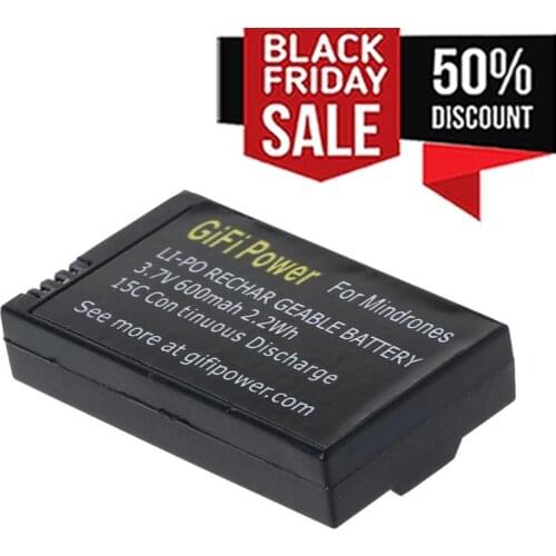SALE New 3.7V 600mAH LiPo Rechargeable Battery for Parrot Minidrones Hot
