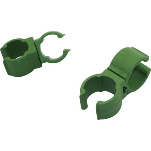 Gardening Bracket Connecting Rod Clips 360 Degree Rotaring Garden Plant Grafting Stakes Connector Clip Bracket Pole Fixed Clamp