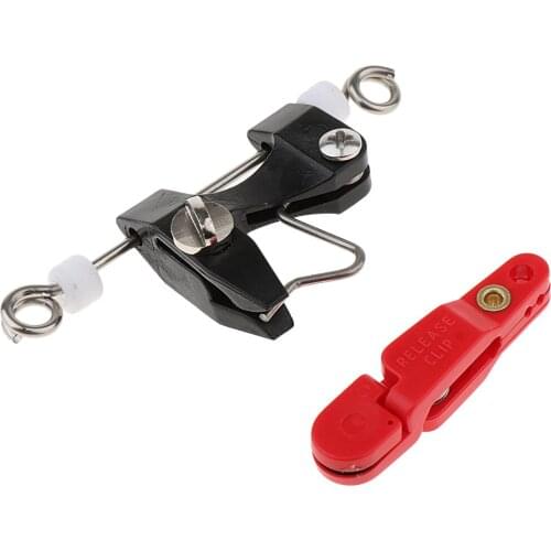 Downrigger Release Clip Boat Trolling Clip + Heavy Tension Snap Release Clip for Boat Kayak Fishing