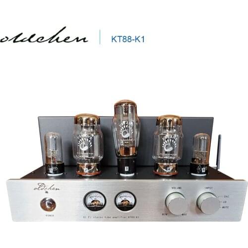 Oldchen KT88 K1 Pure Class A Tube Amplifier Manual Fever PSVANE Tube Bluetooth 5.0 HIFI Audio Speaker Amplifier