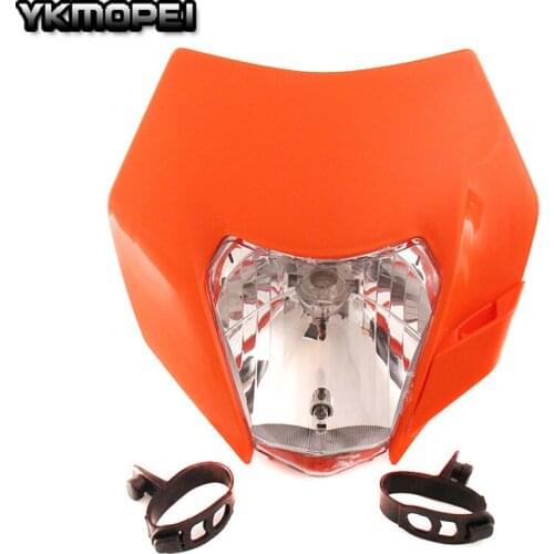 Universal Dirt Bike Motocross Supermoto Motorcycle Headlight For BSE 250cc Headlamp 2013-2015 SXF EXC XCF SMR