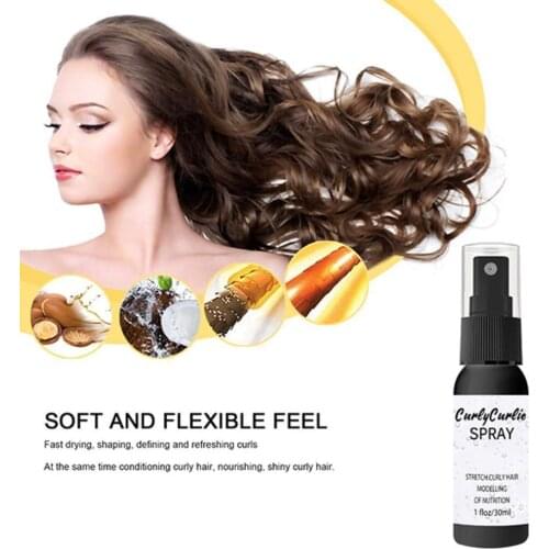 Repair Curling Elastin Stereotypes Essence Curly Hair Moisturizing Modeling Cosmetic Hair Styling Wave Care V7X6