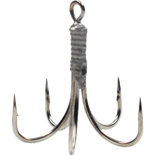 Carbon Steel High Strength Fishing Hooks Ultra Sharp 5 Anchor Hooks Carp Barbed Hook Explosion Hooks Squid Treble Hooks Pesca