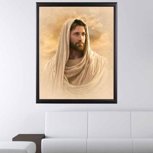 Golden panno 5D crystal square diamond painting embroidery Home Decor dimond mosaic religious for people gift 09