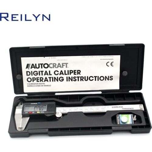 Electronic Digital Steel caliper 0-150mm 0.01mm digital measurement gauge 4cr13 steel 1pc