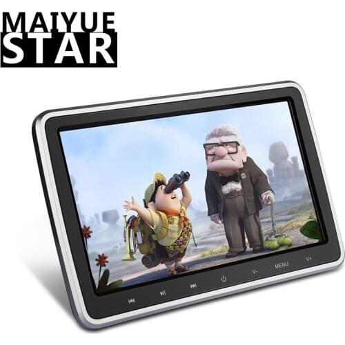 Maiyue star 10.1 inch external car DVD player color LCD digital screen touch button automatic accessories headrest display