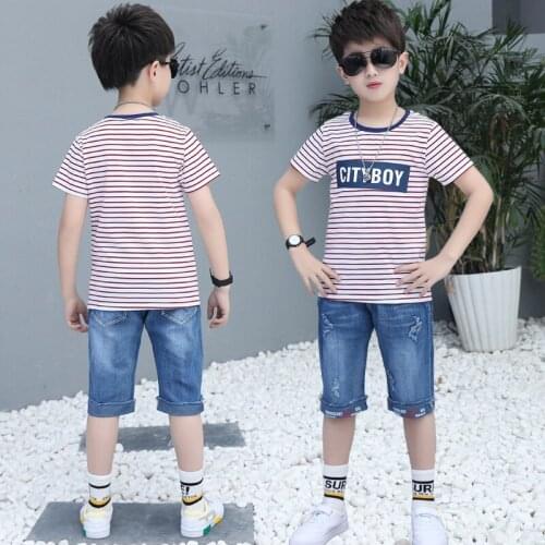 Boys Clothing Sets Summer Baby Newborn Clothes Suit Gentleman Style Wedding Shirt +Pants 2pcs Clothes for Boys Summer Set