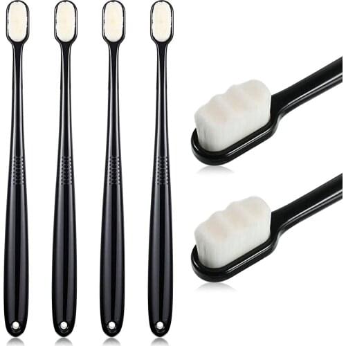 5/10/20/30/50/80 Pcs Ultra-Soft Toothbrush Micro Nano Toothbrushes Extra Soft Manual Toothbrush with 20000 Bristles for Adult