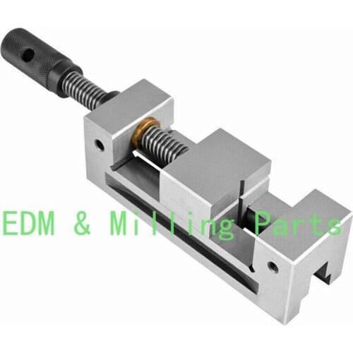 CNC Wire EDM Part Precision Stainless Steel EDM 3'' Vise Maximum 95mm Jaw Opening 40-45 Degree
