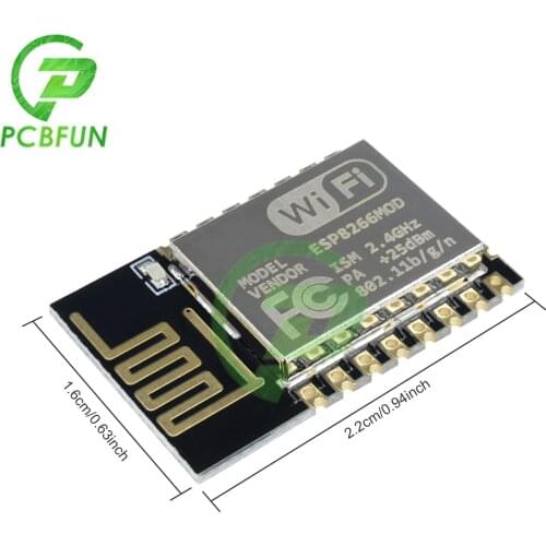 ESP8266 WIFI Module ESP8266 Serial ESP-12E ESP-12F Remote Serial Port WIFI Transceiver Wireless Module Esp-12 AP+STA TOP 3.3V 5V