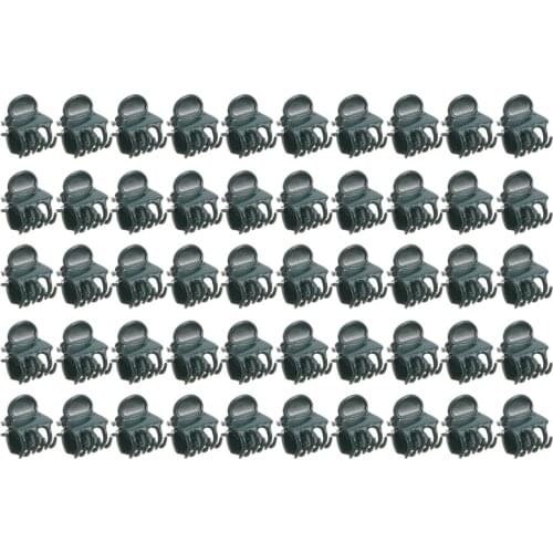 Hot Sale Plant Support Clips Garden Supplies Orchid Stem Vine Grow Supports Flower Tied Branch Plastic Plant Clips 100Pcs