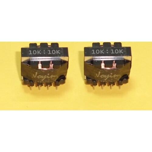 R21 Permalloy 10K: 10K High Impedance Audio Signal Isolation Transformer Passive Single-ended to Balanced Low Distortion