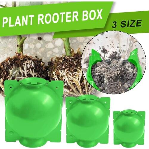 Reusable Plant Rooting Grow Box High Pressure Propagation Ball Layering Pod Device Breeding Case For Garden Roses Fruit Trees