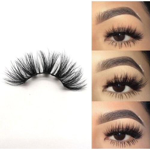 Mink Eyelashes 3D Mink Lashes Thick HandMade Full Strip Lashes Cruelty Free Mink Lashes Reusable False Eyelashes Makeup