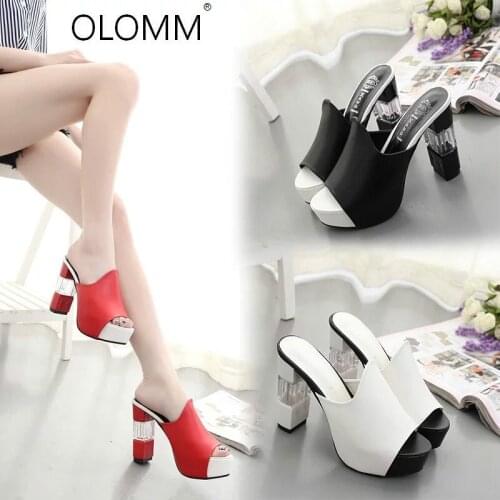 Женская обувь на высоком каблуке OloMM China At AliExpress