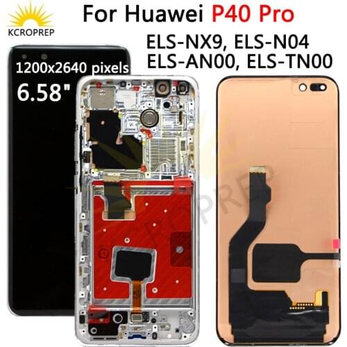 Original 6.58'' Display Replacement For Huawei P40 Pro LCD Touch Screen Digitizer Assembly For Huawei P40Pro Repair Parts