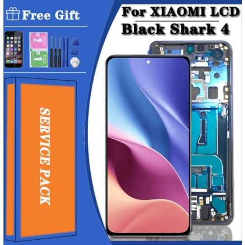 Original For Xiaomi Black Shark 4 Shark PRS-H0/A0 LCD Display Screen with Touch Screen Digitizer For BlackShark 4 Pro 4Pro LCD