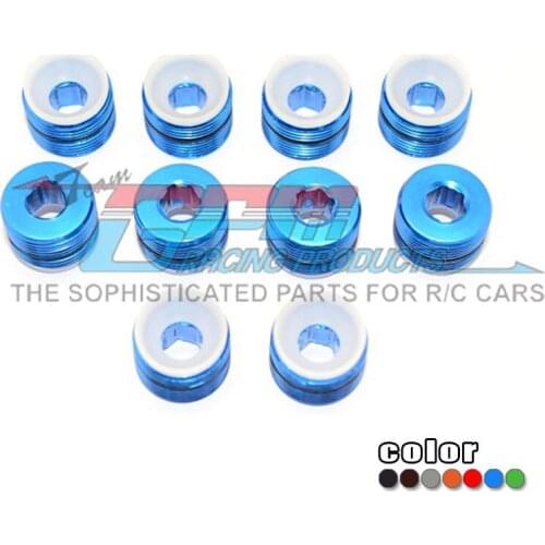 GPM ALUMINUM + DELRIN COLLARS FOR MAN021 For 1/8 ARRMA NERO 6S BLX AR106011/AR106009 RC Upgrade