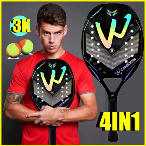 Spot / The lowest price professional beach tennis racket in the whole net. Racket, carbon fiber EVA elastic material