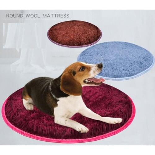 2019 Warm Pet Blanket Dog Cat Sleep Mat Soft Long Plush Carpet Dog Bed Puppy Cushion Small Large Dog Soft Lightness HomeDecorate