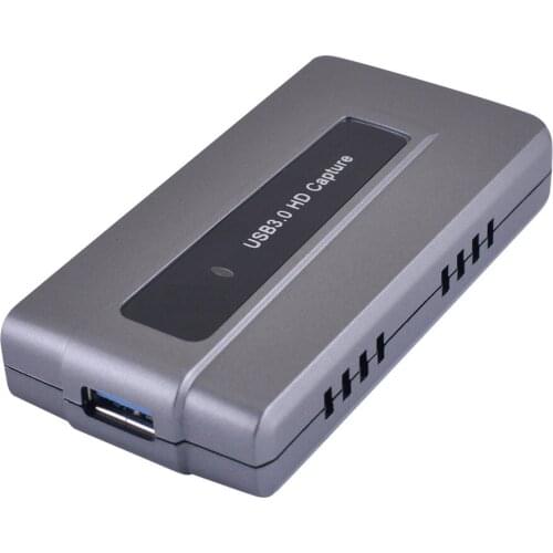 USB 3.0 HD Video Recorder Device,HDMI Video Capture Card, 1080P 60fps Full HD Recorded into Computer for Windows Mac Linux os