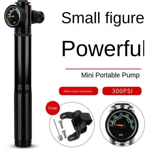 Westbiking 300psi Mini Bicycle Pump Aluminum Alloy Cycling Hand Air Pump Ball Tire Inflator MTB Mountain Road Bike Pump