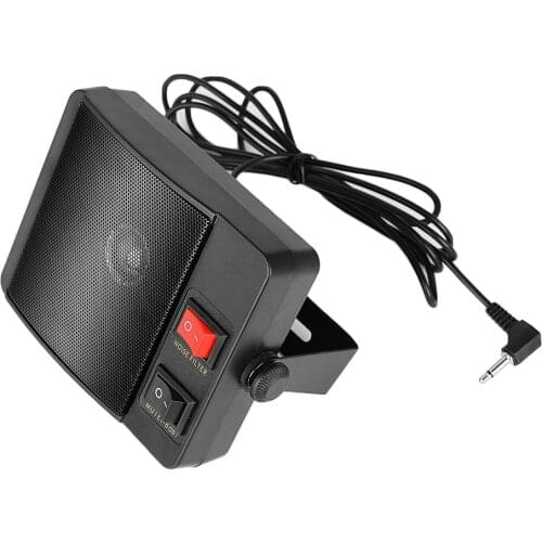 3.5mm Diamond Heavy Duty TS-750 External Speaker for walkie talkie QYT YAESU ICOM KENWOOD CB two way Radio Car mobile radio