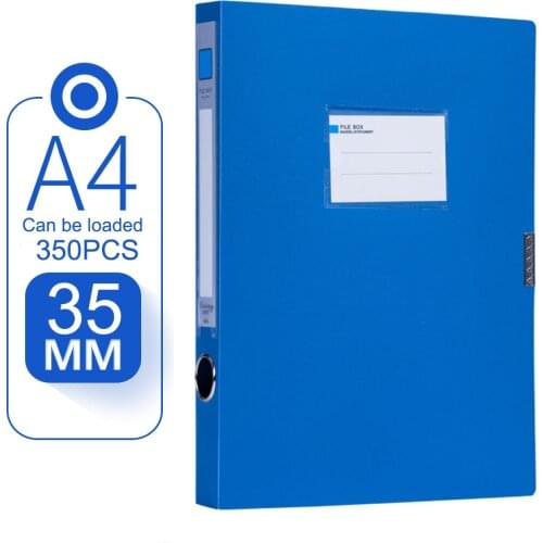 1PC Document Box Lightweight Business Office File Organizer Storage Case Organizador De Escritorio