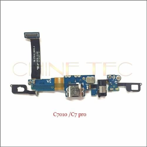 1pcs original For Samsung Galaxy C7010 C7 pro Dock Connector Flex Cable USB Charger Charging Port Replacement Part