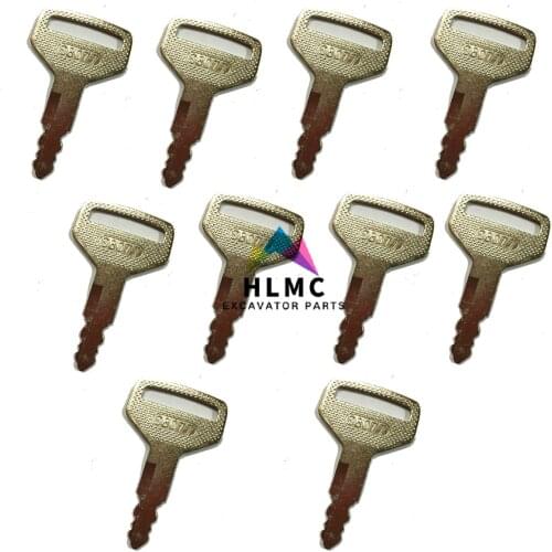 2PCS Kubota M Series Tractor S8077 Ignition Key 36919-75190 for Kubota Tractor RTV1100