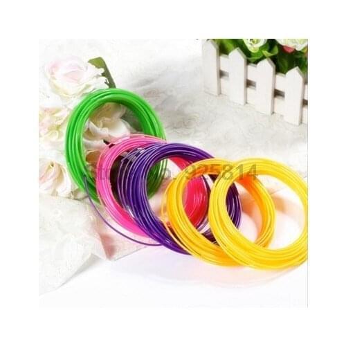 By dhl or ems 20sets 3D printer filament 20 colors ABS plastic 1.75mm for 3D pen printer doodler drawing and printing