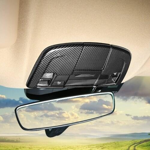 Stainless Steel Car Front Reading Light Panel Cover Moulding Trim for Porsche 718 Cayman Boxster 2016 2017 2018 2019 Styling