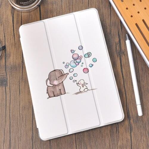 Elephant Animals for iPad Case Air 4 Air 2 Pencil Holder 10.2 8th 7th 6th 11 Pro 2020 Pro 12.9 Mini 5 6th 5th Cover 10.5 Funda
