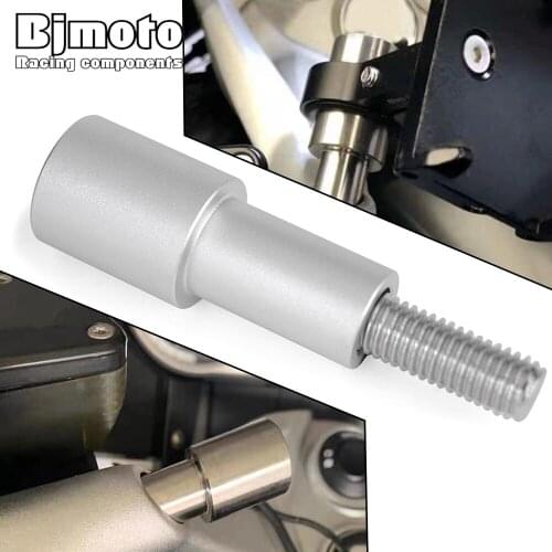 Motor Car Phone Bracket Rod Extension Threaded Bar Stainless Steel For BMW R1200RT R1200RS R1250RS R1250RT R1200 R 1200 RT RS 20