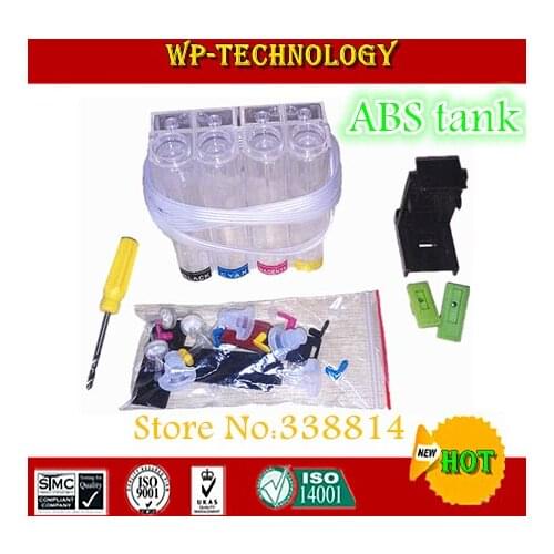 CISS kits , CIS DIY package with all accessories , with T8 T12 suction tools ,ABS tank .ciss for canon ,for HP
