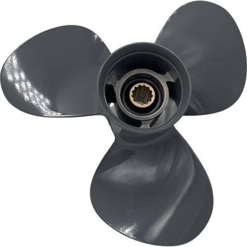 Boat Propeller 11 1/8x13 for Honda 50HP-60HP 3 Blades Aluminum 13 Tooth RH OEM NO: 59130-ZV5-013AH 11.125x13
