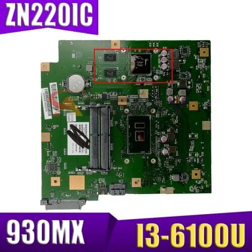 ZN220IC motherboard PM 930MX I3-6100U CPU For ASUS ZN220I ZN220IC All-in-one desktop mainboard
