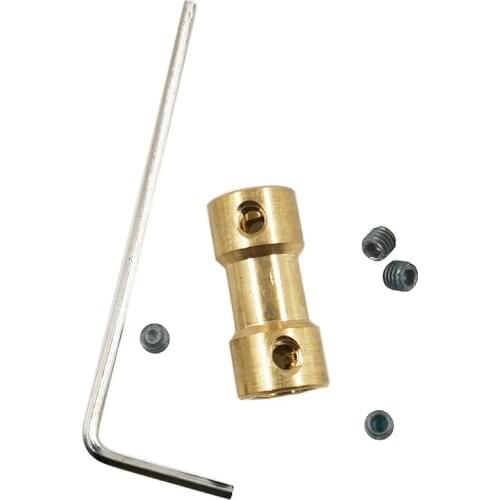 Metal Shaft Coupling Accessories Multi-Model Copper Couplings Parts 2mm to 2.3mm 3mm to 3.17mm 4mm 5mm to 6 mm Hole