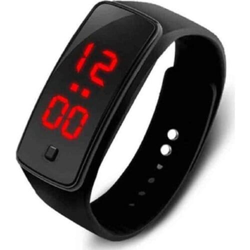 Fashion 13 color Men women red led watches Silicone Women Bracelet led watch LED Digital Girls Sports Watch relogio masculino