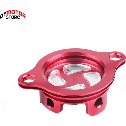 Motorcycle cnc Billet Oil Filter Covers Cap For CRF 250R CRF250R 2010-2018 MX Motorcross