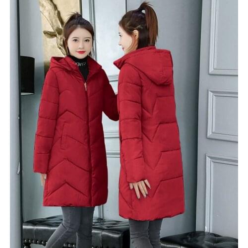 6XL 7XL Plus Size Women Parkas Long Female Cotton Padded Parka Winter Coat Woman Thick Warm Winter Jacket Womens Down Jacket